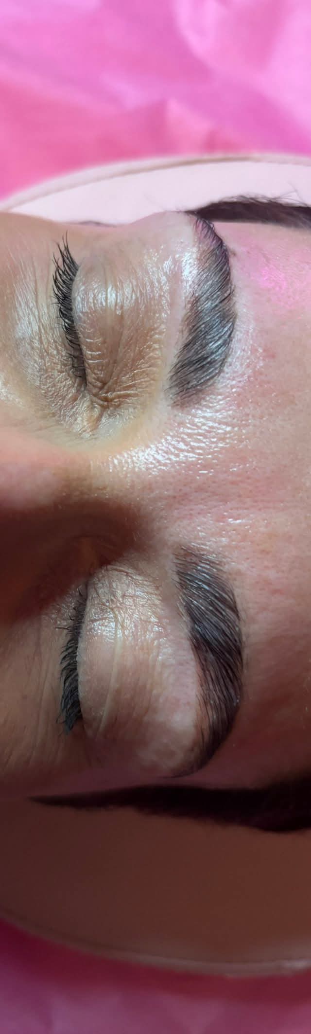 Brow tint and wax shaping — Glow And Go Lounge Bangor